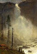 Albert Bierstadt Nevada Falls Germany oil painting artist